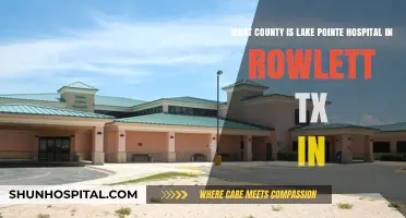 Lake Pointe Hospital's County Location in Rowlett, TX Revealed