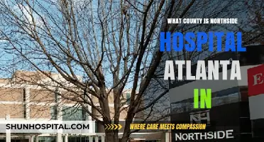 Northside Hospital Atlanta: Location and County