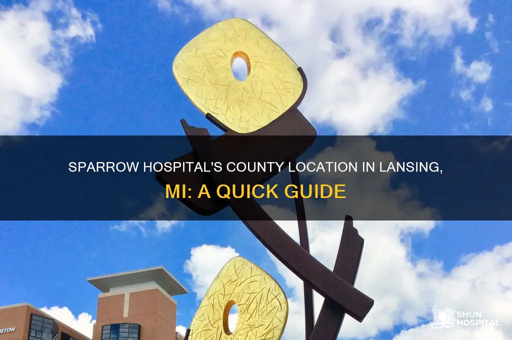what county is sparrow hospital in lansing mi in