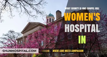 UNC Chapel Hill Women's Hospital: County Location Guide