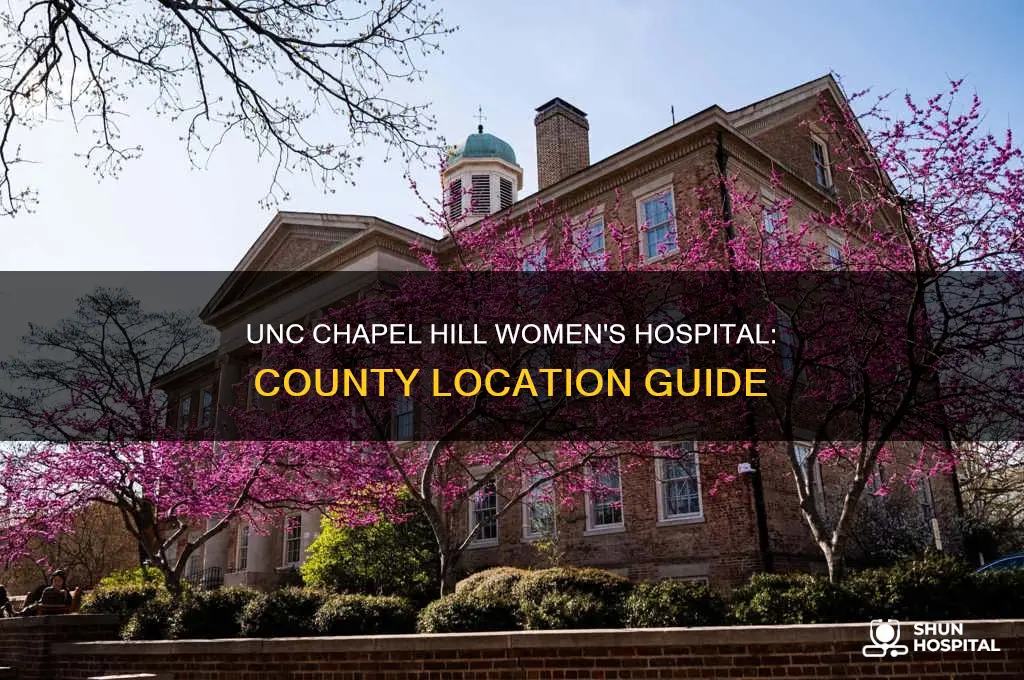 what county is unc chapel hill women