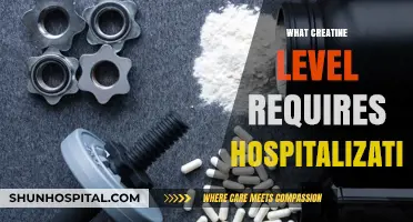 Creatine Levels: When Hospitalization Becomes Necessary for Your Health