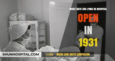 Lying-in Hospital's 1931 Opening Date: Uncovering the Historic Event