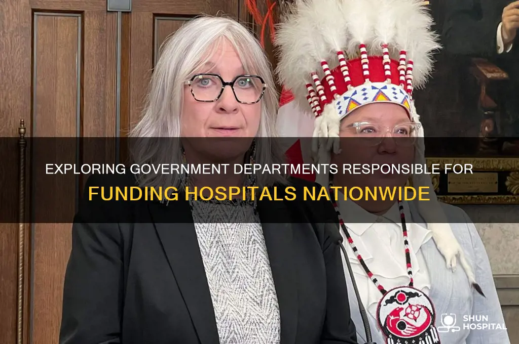 what department funded hospitals