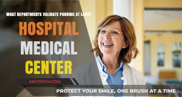 Lahey Hospital Medical Center: Which Departments Validate Parking?