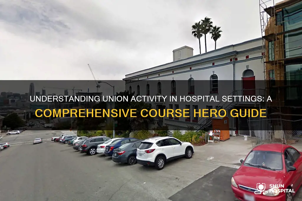 what describes union activity in the hospital setting course hero