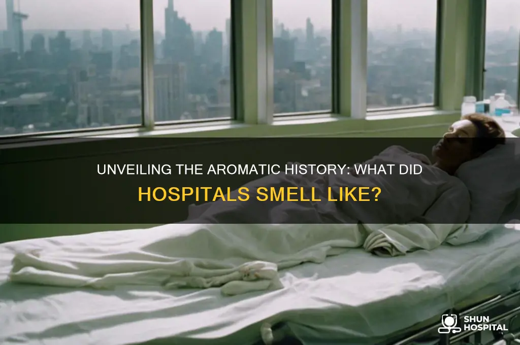 what did hospitals smell like