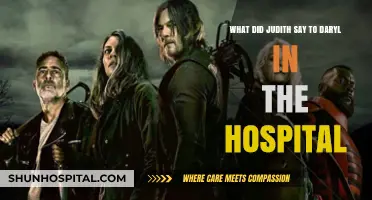 Judith's Heartfelt Words to Daryl: A Hospital Moment in The Walking Dead
