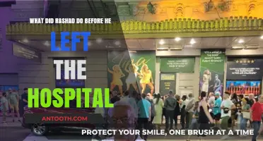 Rashad's Final Hospital Actions: Uncovering His Pre-Departure Activities