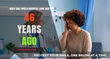 A Glimpse into Tupelo Hospital's Appearance 46 Years Ago