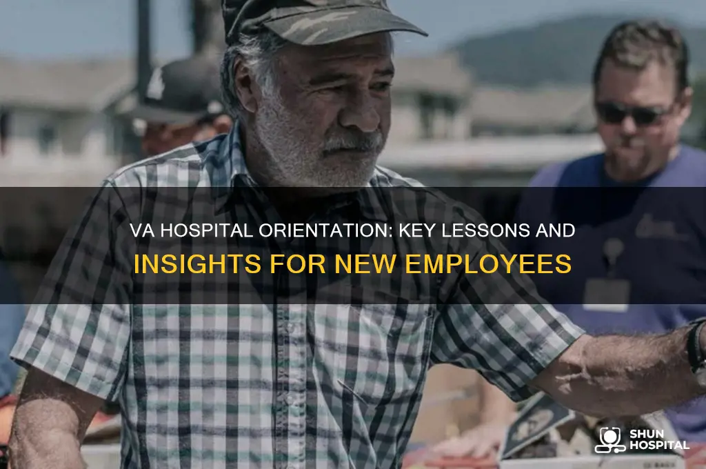 what did you learn from orientation at the va hospital