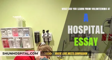 Volunteering at a Hospital: Lessons in Compassion, Resilience, and Humanity
