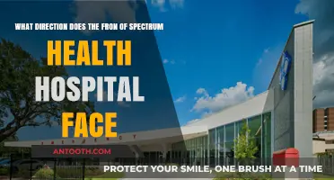 Spectrum Health Hospital's Front Entrance Orientation: Unveiling Its Direction