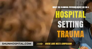 Clinical Psychologists in Hospitals: Healing Trauma, Restoring Mental Health