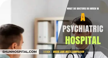 Understanding Doctors' Roles in Psychiatric Hospitals: Care, Treatment, and Support