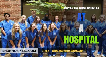 Exploring Hospital Internships: High School Students' Roles and Responsibilities