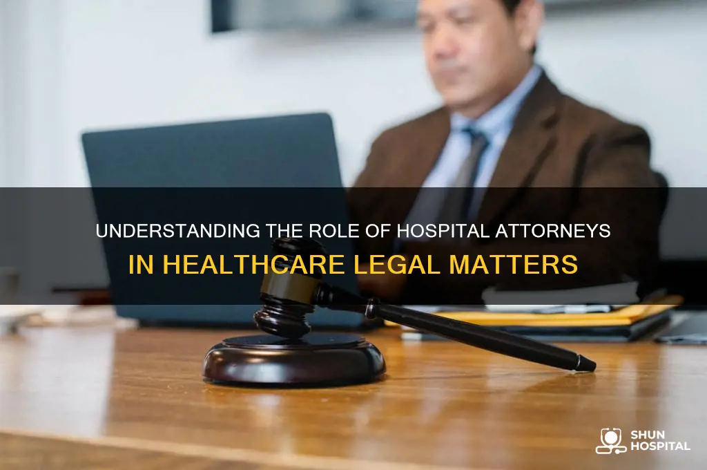 what do hospital attorneys do