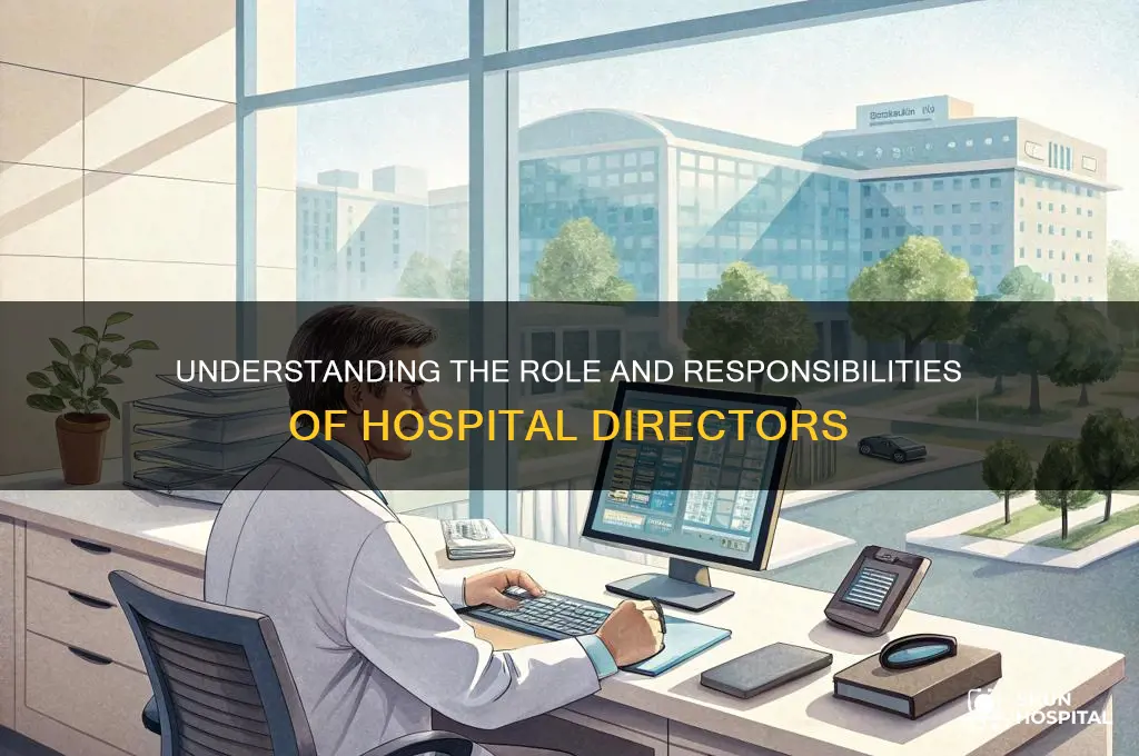 what do hospital directors do