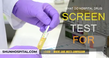 Common Drugs Tested in Hospital Drug Screens