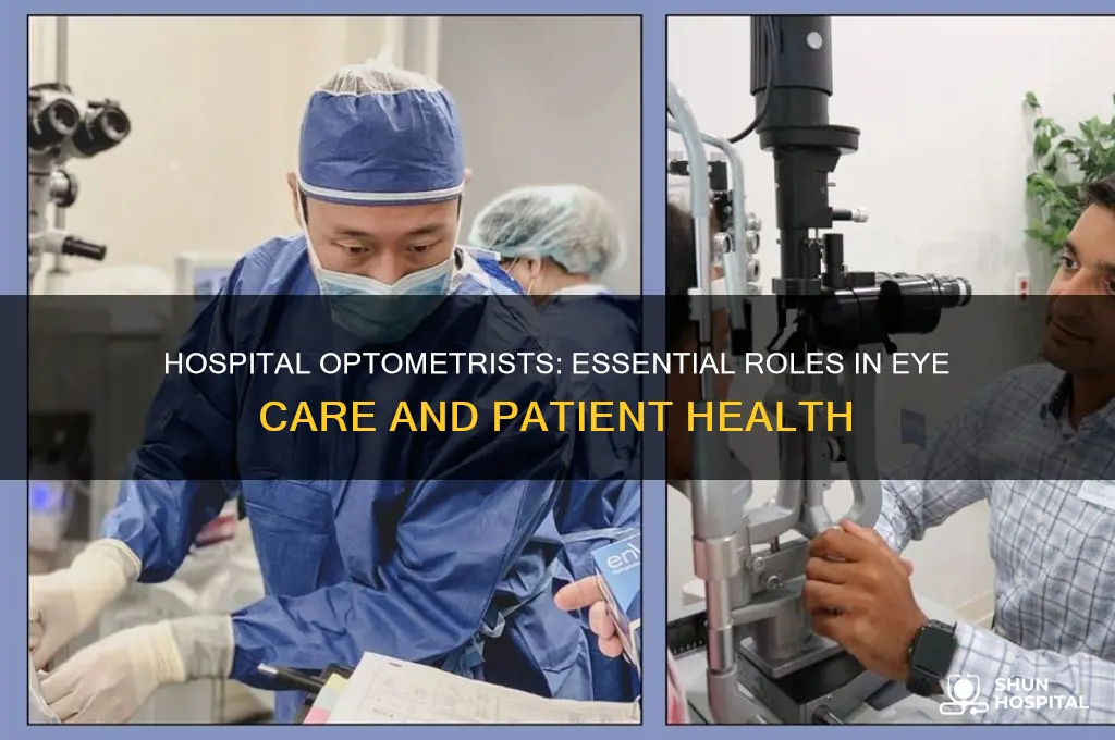 what do hospital optometrists do