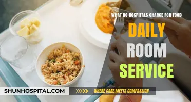 Daily Hospital Food Costs: Uncovering Room Service Charges and Fees