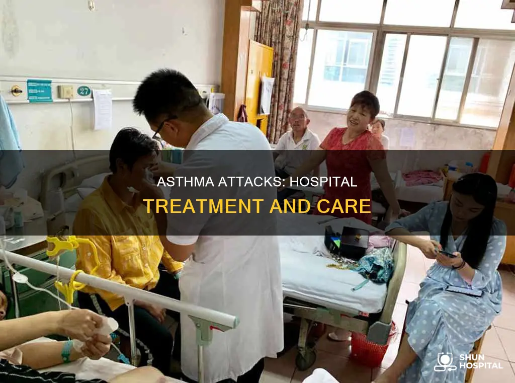 what do hospitals do for asthma attacks