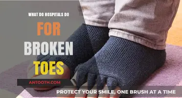 Healing Broken Toes: Hospital Treatment and Care
