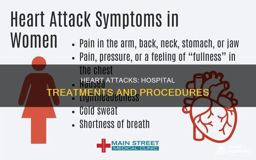 what do hospitals do for heart attacks