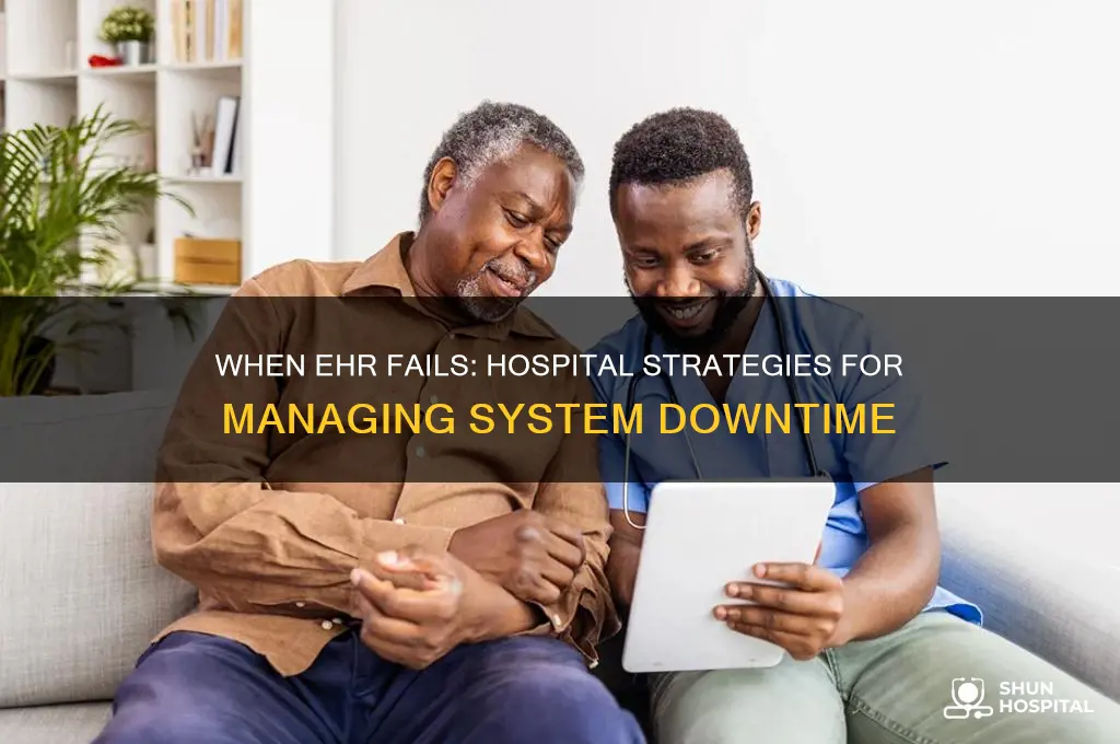 what do hospitals do when the ehr goes out