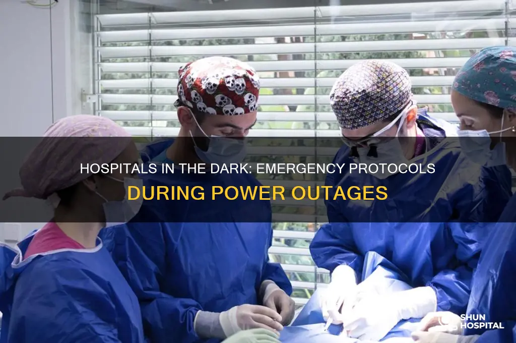 what do hospitals do when the power goes out