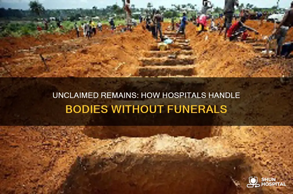 what do hospitals do with bodies that aren