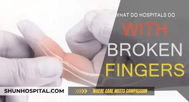 How Hospitals Treat Broken Fingers