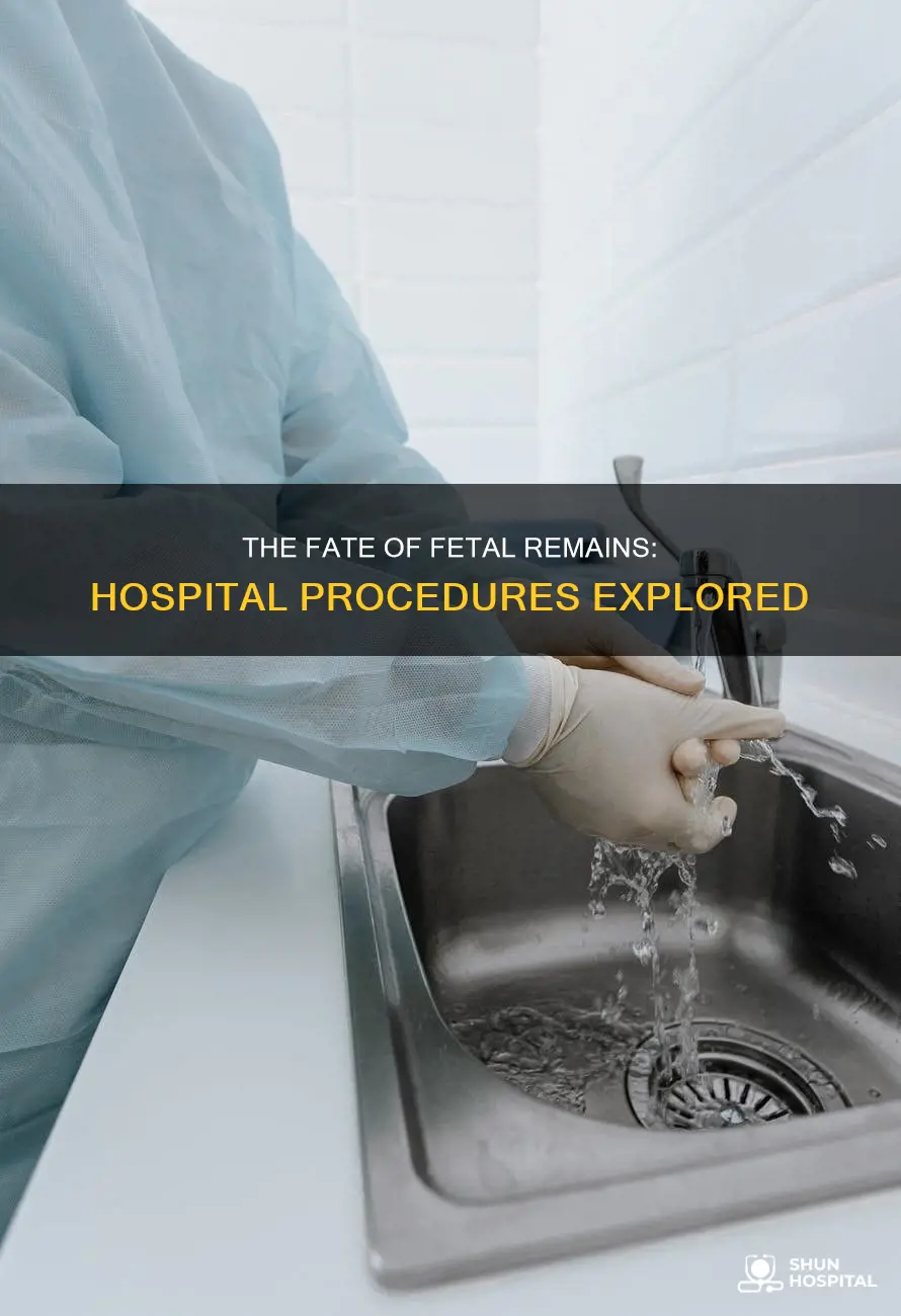 what do hospitals do with fetal remains