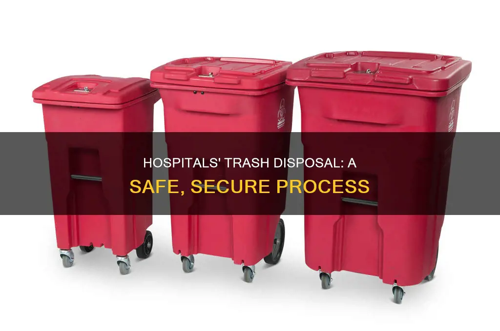 what do hospitals do with their trash
