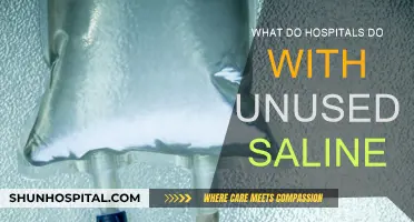 Hospitals' Surplus Saline: Where Does It Go?