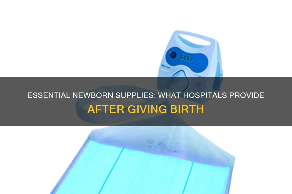 what do hospitals give you when you give birth