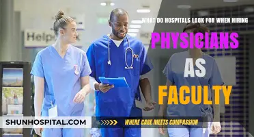 Key Criteria Hospitals Use When Hiring Physicians as Faculty