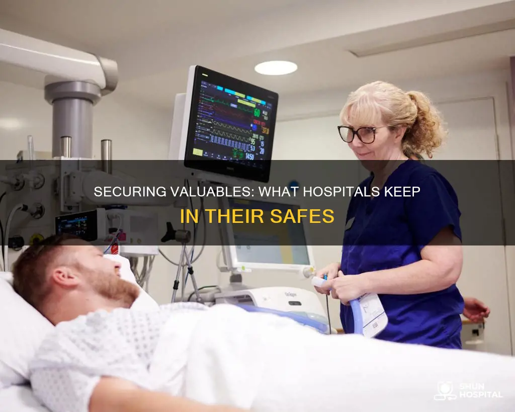 what do hospitals put in safe valuables
