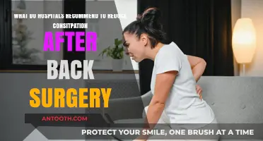 Post-Back Surgery Constipation Relief: Hospital-Recommended Strategies for Recovery