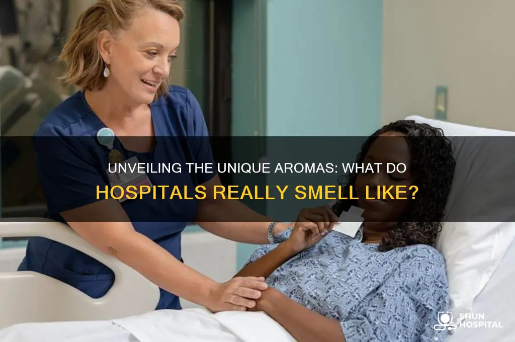 what do hospitals smell like