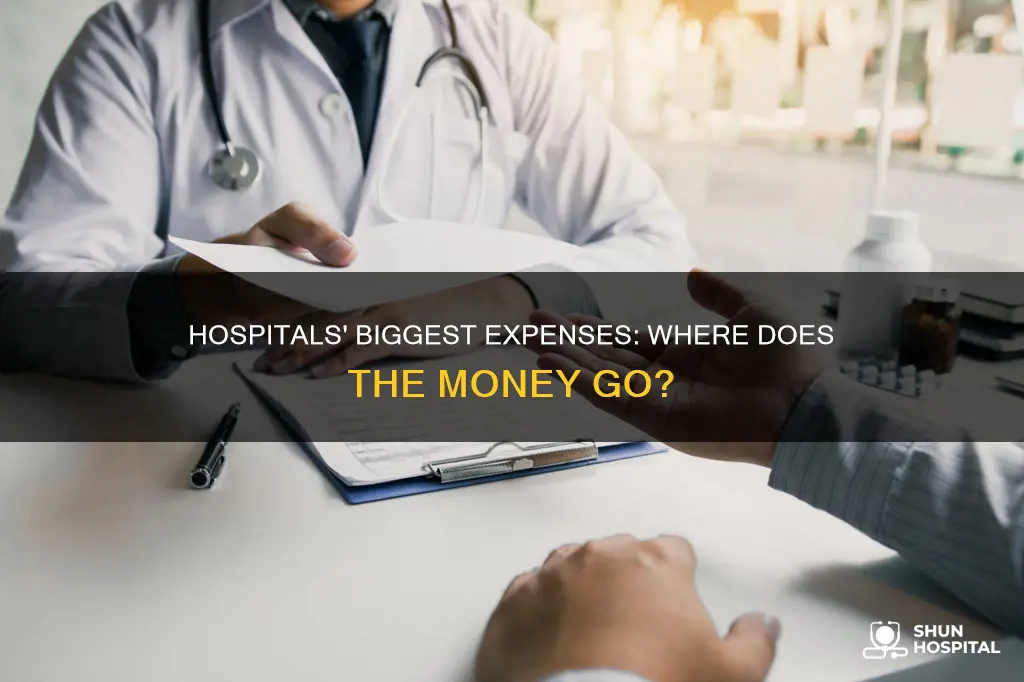 what do hospitals spend the most on