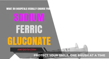 Sodium Ferric Gluconate Hospital Costs: What to Expect