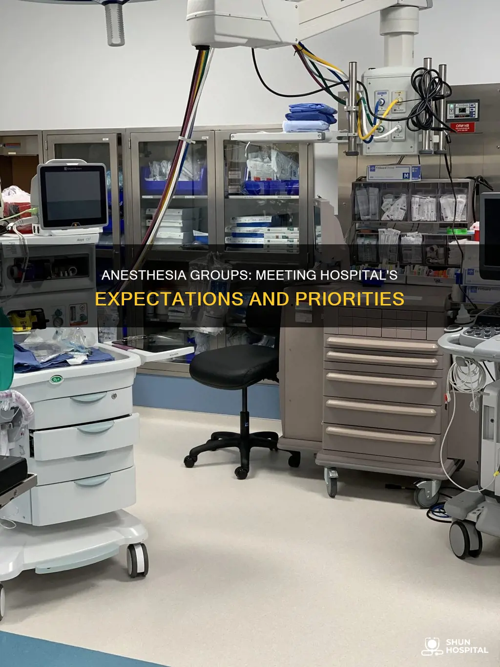 what do hospitals want from anesthesia groups