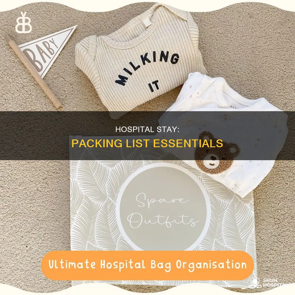 what do i need for hospital stay