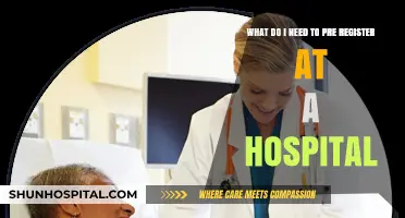 Essential Items for Hospital Pre-Registration: A Quick Checklist