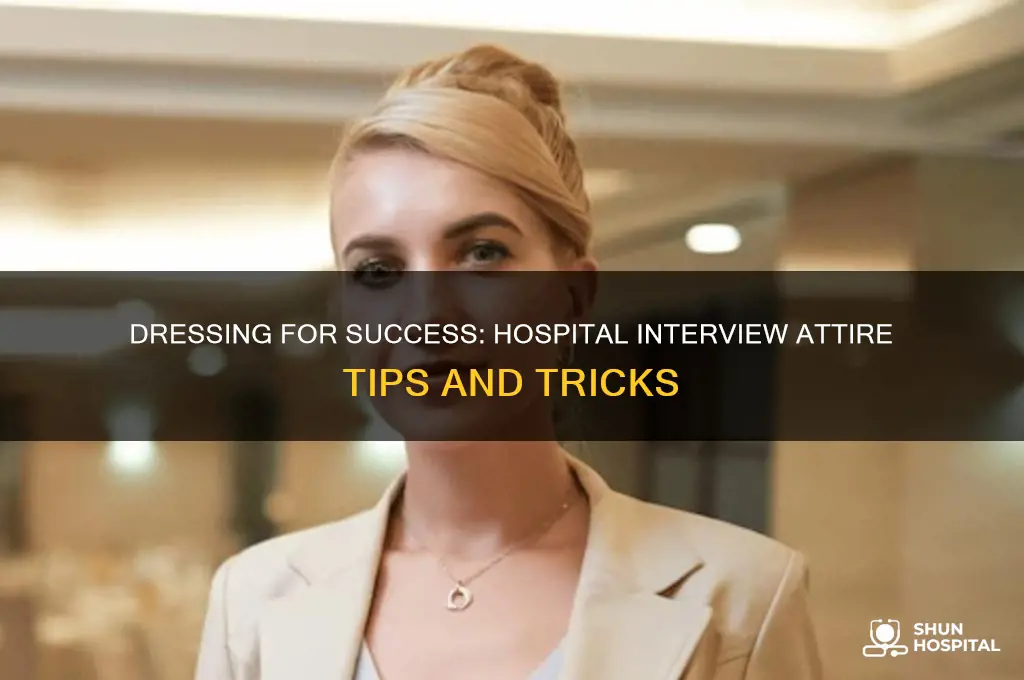 what do i wear to an interview at a hospital