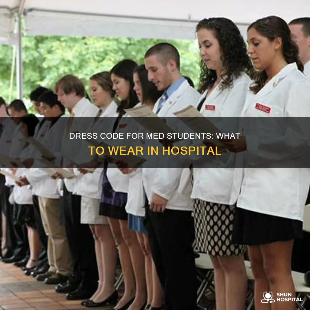 what do medical students wear in hospital