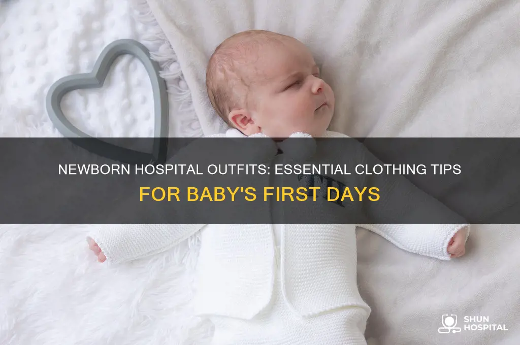 what do newborn wear first few days in the hospital