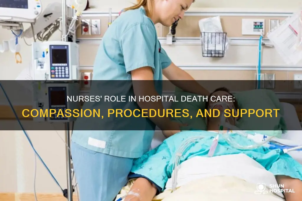 what do nurses do when someone dies in hospital