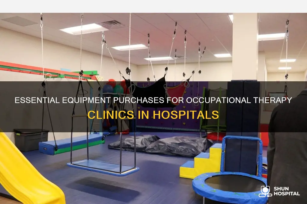 what do ot clinics in hospitals buy for equipment